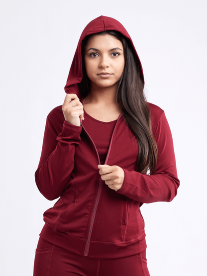 Zip-Up Hoodie Jacket