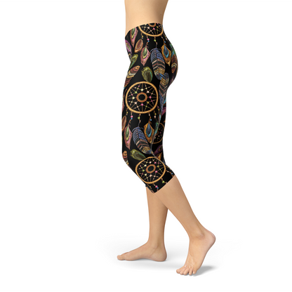 Dreamcatcher Capri Leggings