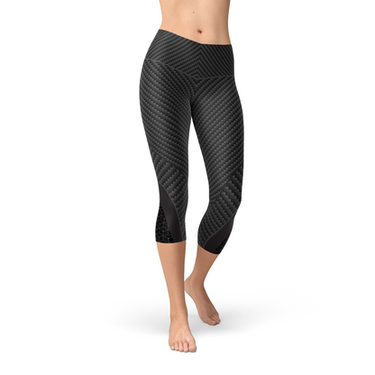 Carbon Fiber Capri Leggings