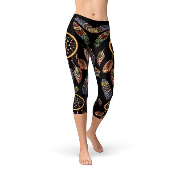 Dreamcatcher Capri Leggings